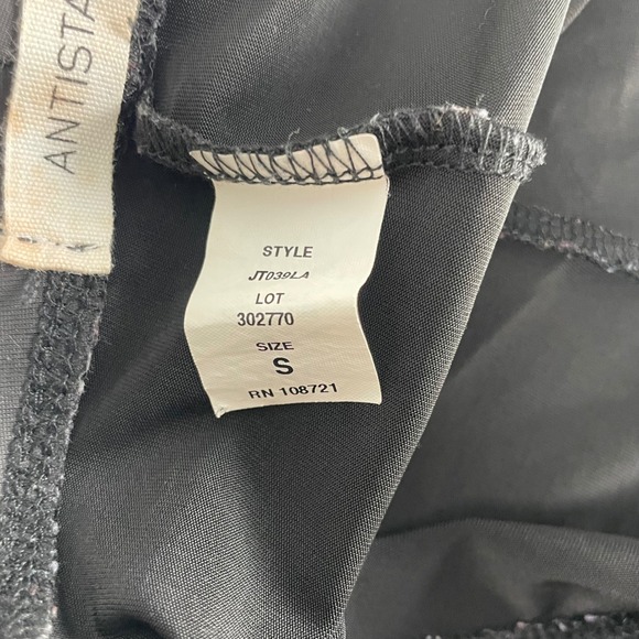 Antistar Black‎ Faux Leather Leggings Pants Womens Size Small Stretchy - Picture 4 of 8